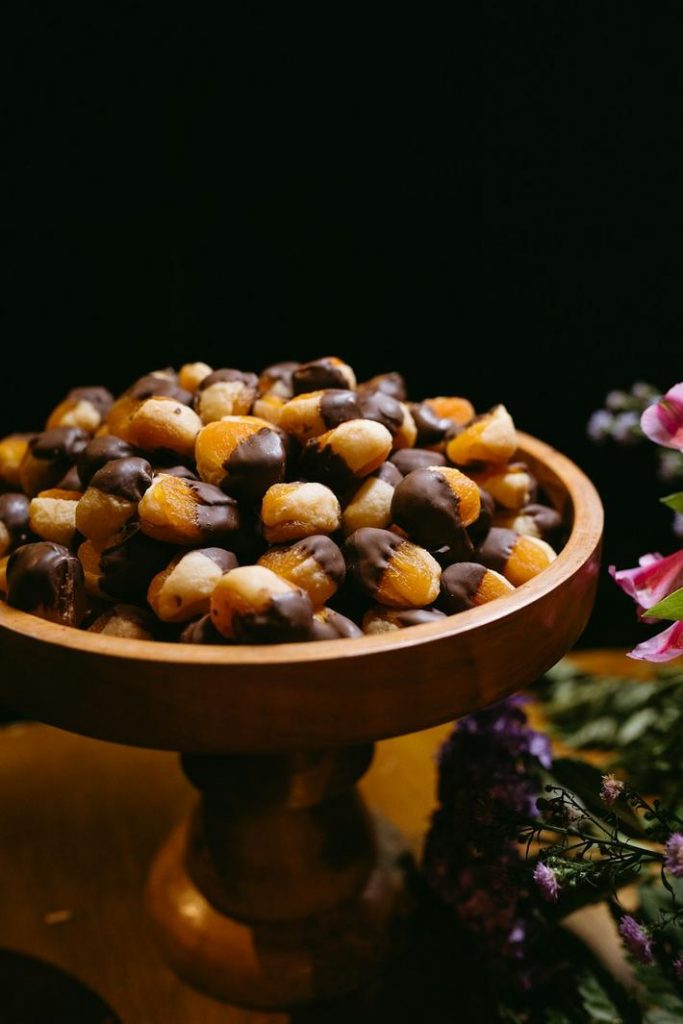 Delicious stuffed dates with nuts