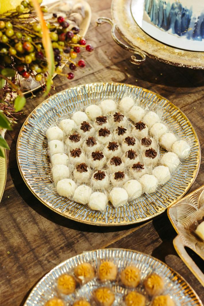 Assortiment de gâteaux orientaux méconnus